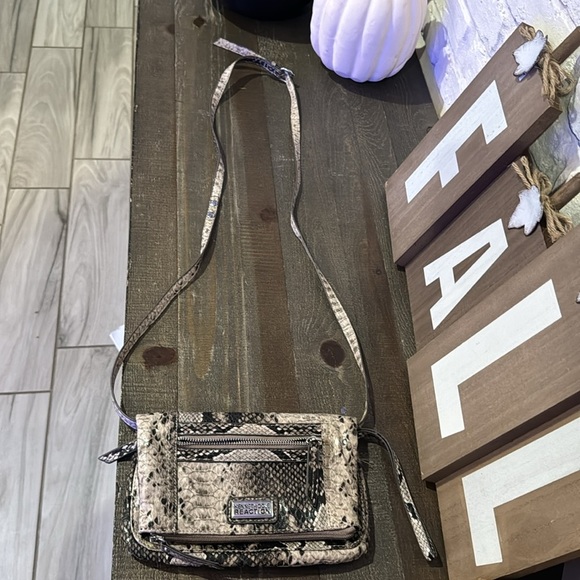 faux python fold over clutch - Picture 2 of 8